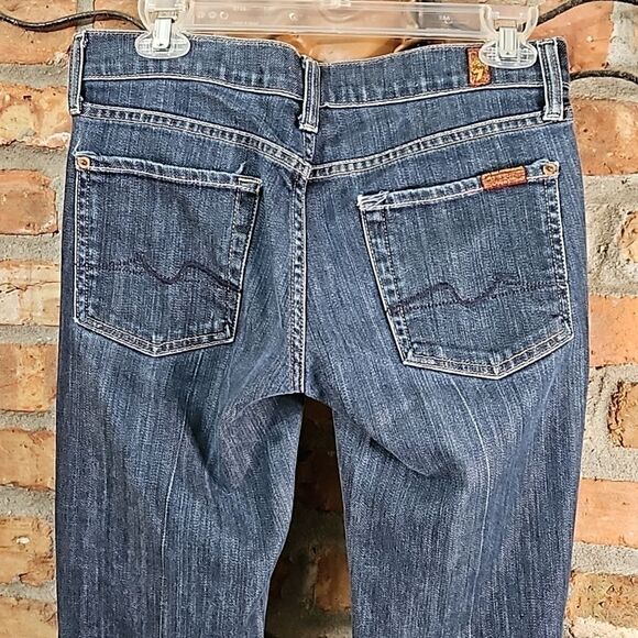 7 for all Mankind Boot cut jeans size 27 - Picture 6 of 11